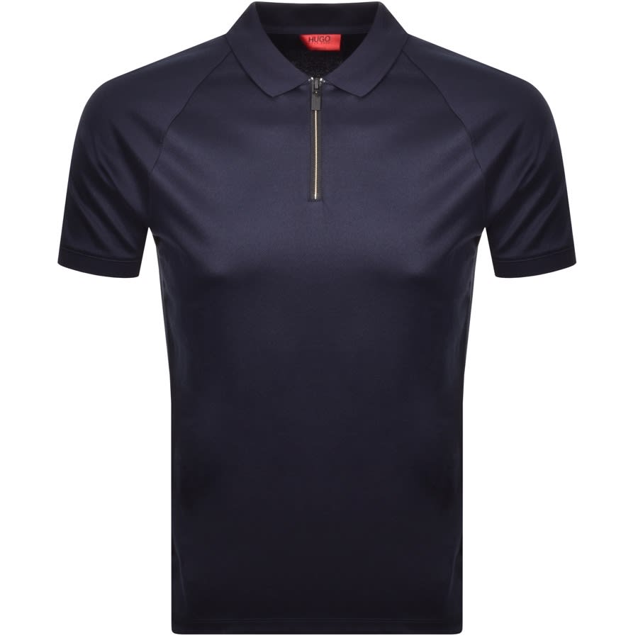 Alternative Image for ProductHUGO Dapir Short Sleeved Polo T Shirt Navy1
